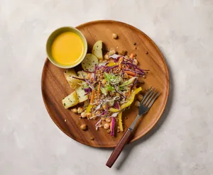 Asian Rainbow Bowl w/ Miso Dressing