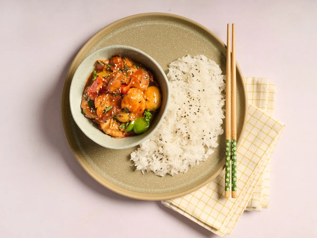 Korean Chicken Stew (Dak-bokkeum-tang)