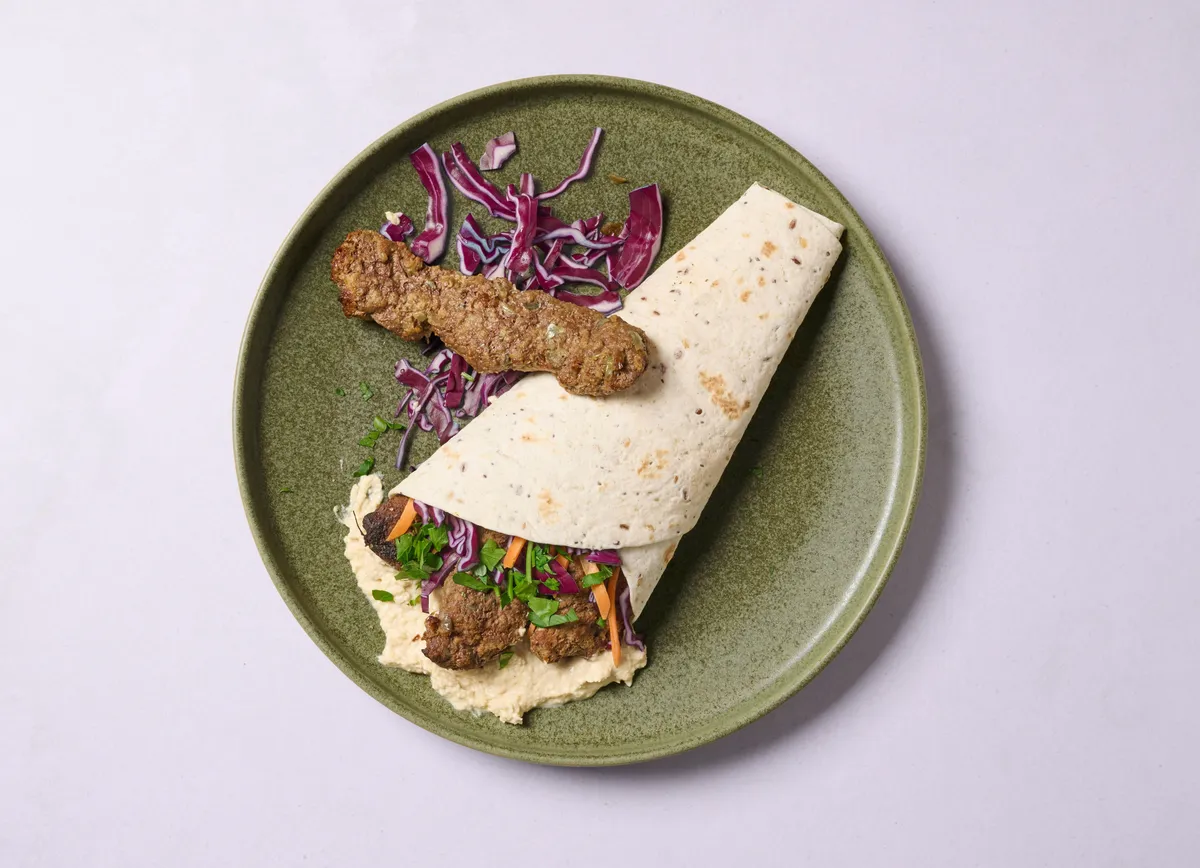 Char-grilled Kashmiri Seekh Wrap
